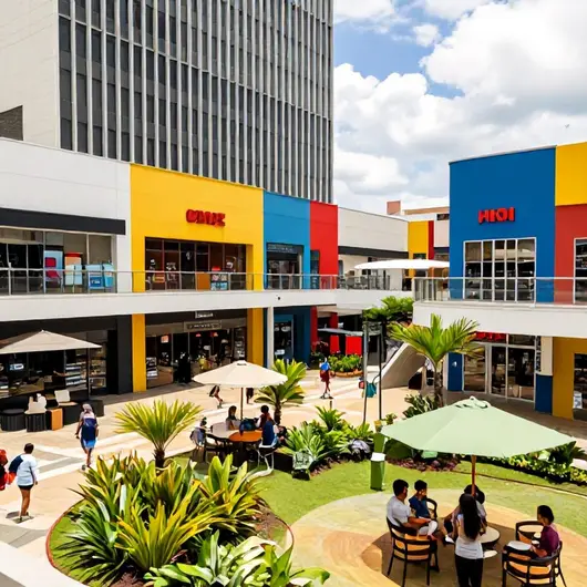 Explorando o Praia Shopping Explorando o Praia Shopping