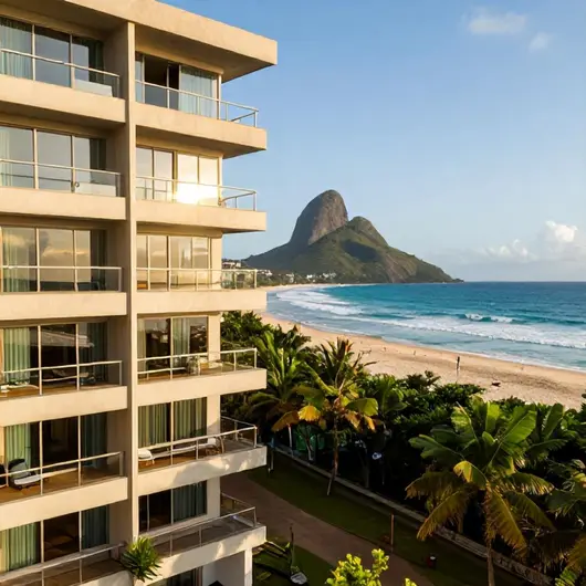 Moderno com Linda Vista da Praia e Morro do Careca